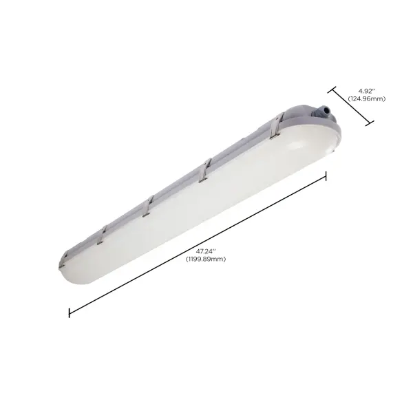 SATCO NUVO 4-Foot Vapor Proof LED Linear Fixture - Image 19