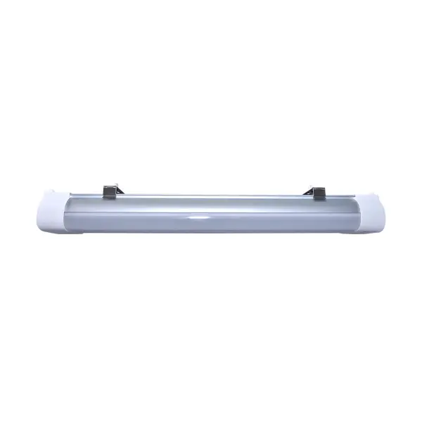2-Foot LED Tri-Proof Linear Fixture with Microwave Sensor - Image 1