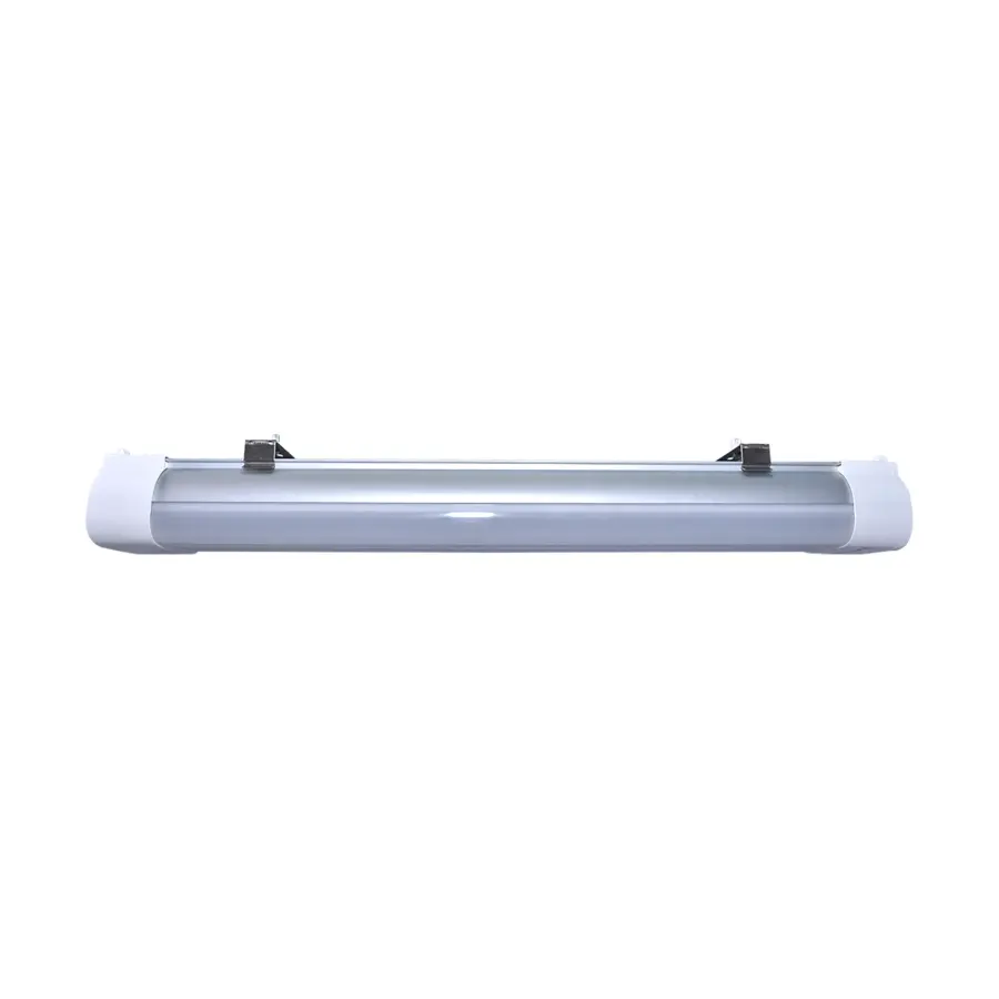 2-Foot LED Tri-Proof Linear Fixture with Microwave Sensor - Image 1