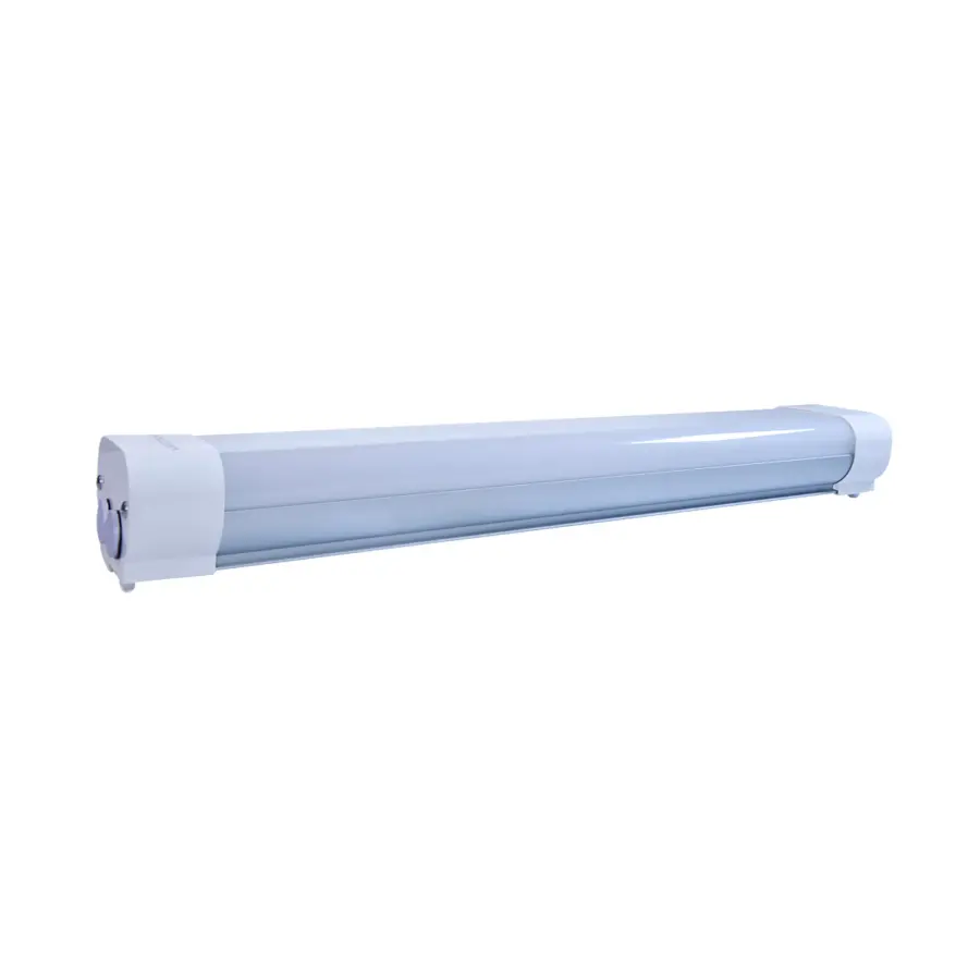 2-Foot LED Tri-Proof Linear Fixture with Microwave Sensor - Image 2