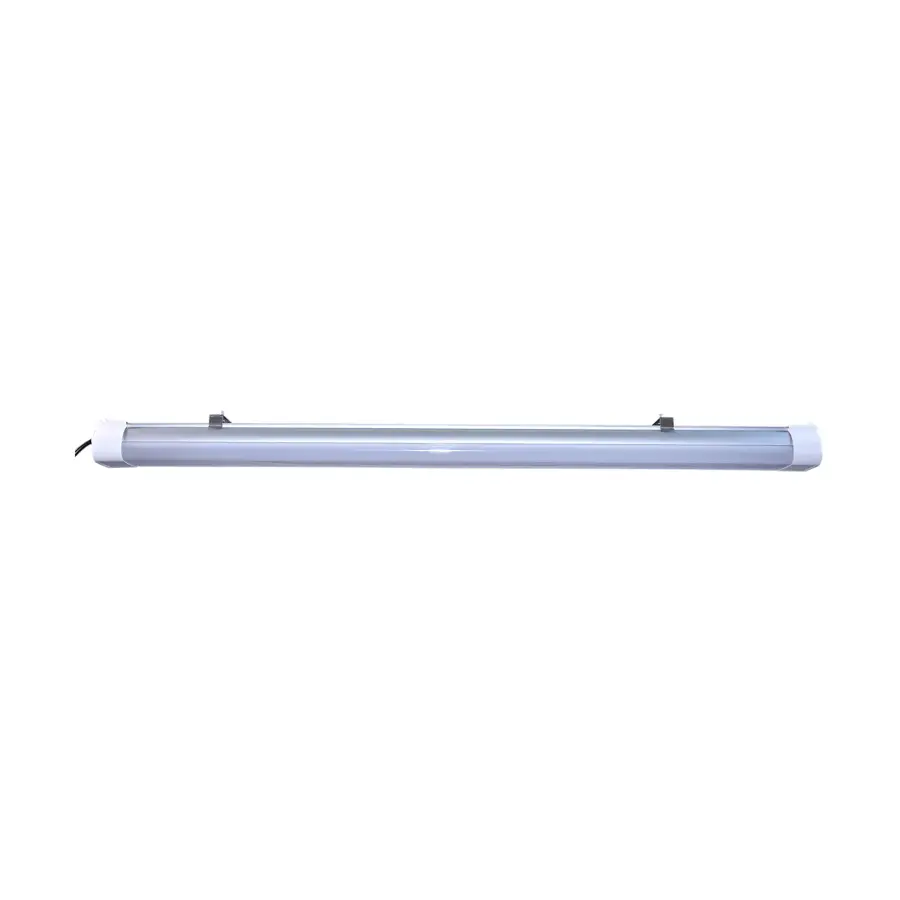 4-Foot LED Tri-Proof Linear Fixture with Microwave Sensor - Image 1