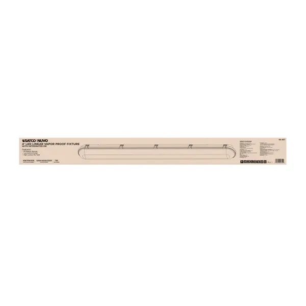4-Foot LED Vapor Proof Linear Fixture - Image 13