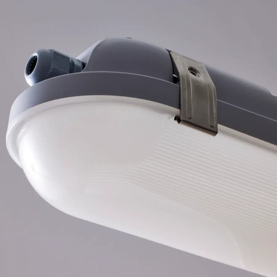 4-Foot LED Vapor Proof Fixture with Emergency Battery & Motion Sensor - Image 4