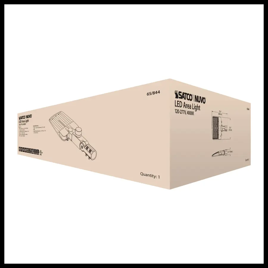 200W LED Area Light Type III - Bronze - Image 32