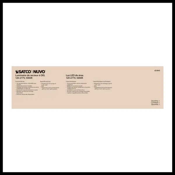 LED Area Light Type III - 200W Bronze - Image 28