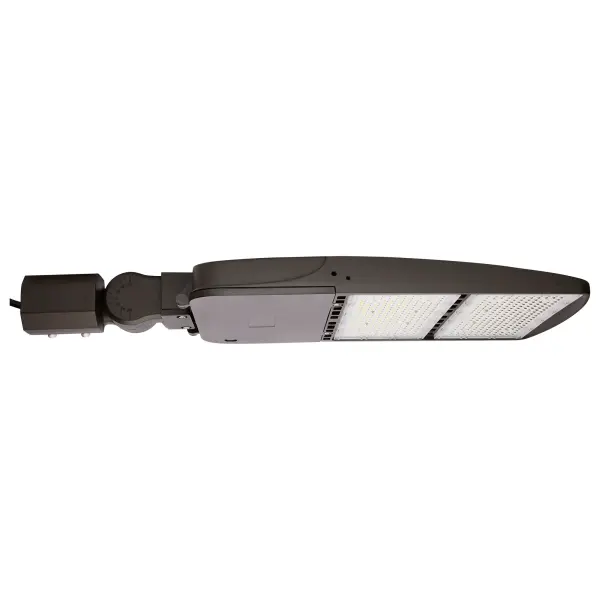 This 240W LED area light delivers exceptional illumination with 31,481 lumens, perfect for large outdoor spaces and commercial applications. Built with die-cast aluminum and IP65 weatherproofing, it offers 50,000 hours of reliable performance with 4KV surge protection.