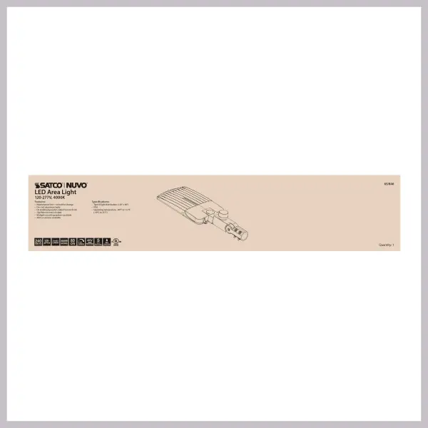 240W LED Area Light Type III - Bronze - Image 33