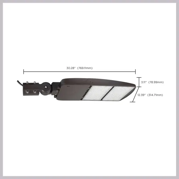 240W LED Area Light Type III - Bronze - Image 39