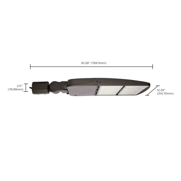240W LED Area Light Type IV - Bronze - Image 27