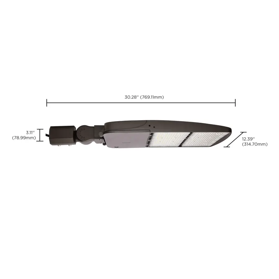 240W LED Area Light Type IV - Bronze - Image 27
