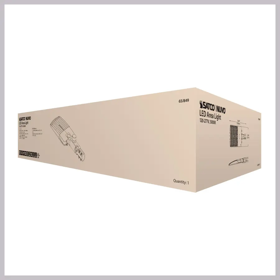 300W LED Area Light Type III - Bronze - Image 37