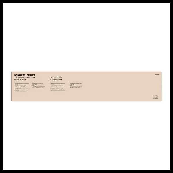 200W LED Area Light Type III - Bronze - Image 33