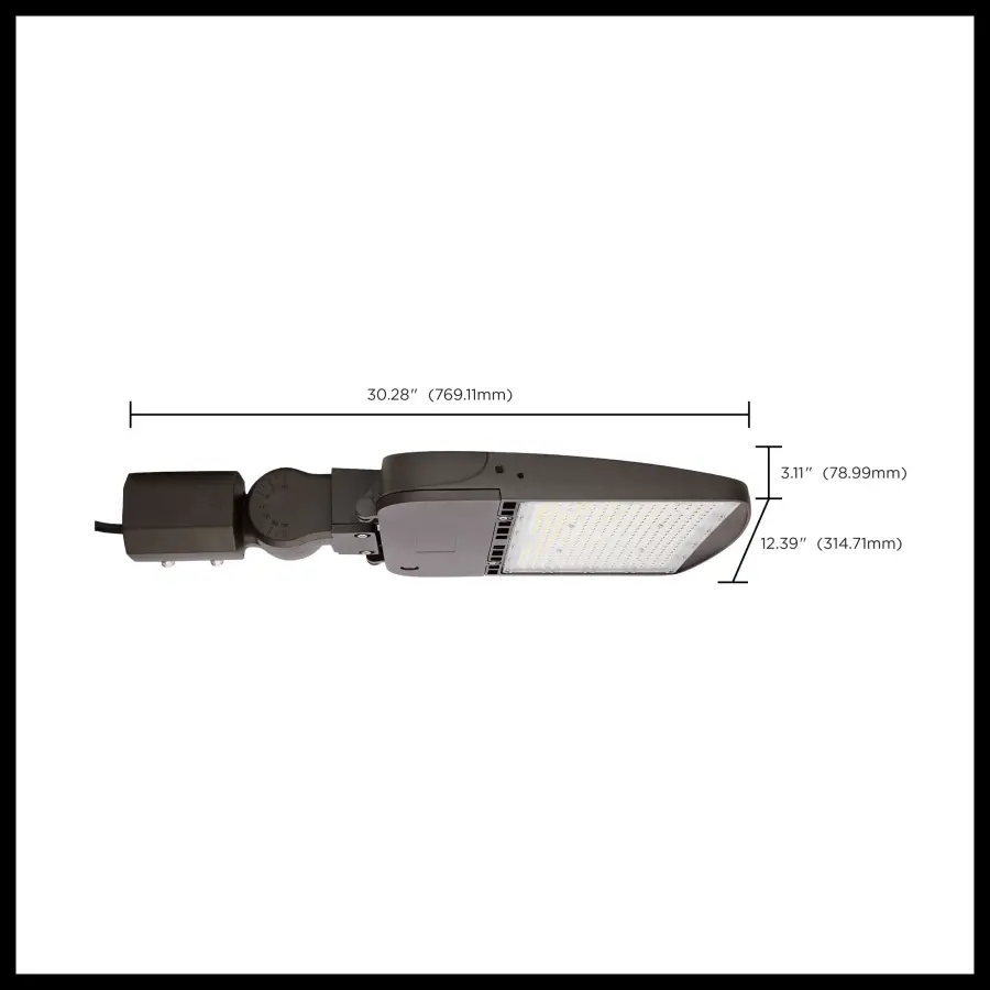 200W LED Area Light Type III - Bronze - Image 38