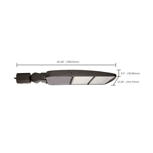 240W LED Area Light Type V - Bronze - Image 27