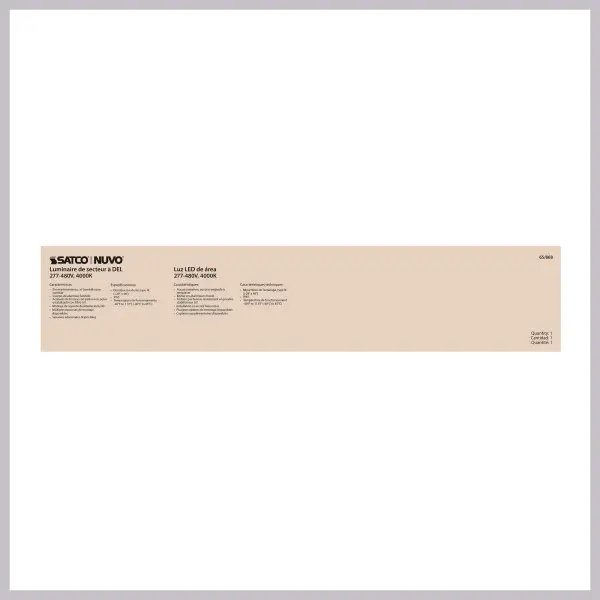 300W LED Area Light Type III - Bronze - Image 34