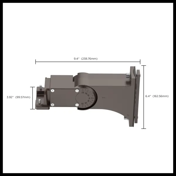 Universal Area Light with Dual Mount - Bronze - Image 8