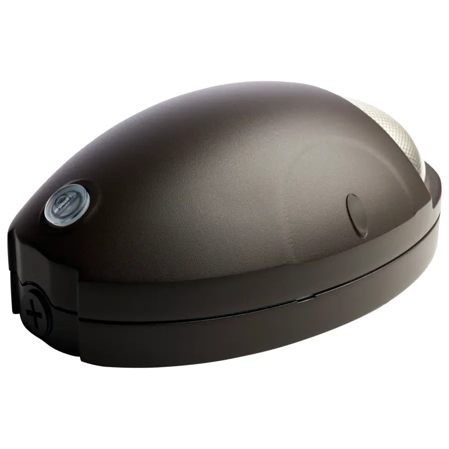 Oval Small Emergency LED Wall Pack with Photocell - Image 4