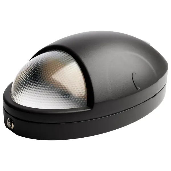 Oval Small Emergency LED Wall Pack with Photocell - Image 3