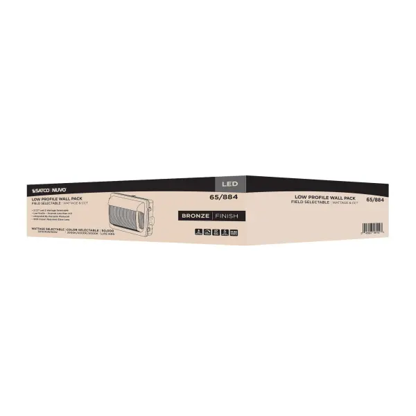 LED Low Profile Wall Pack with Selectable Wattage & Color Temperature - Image 20