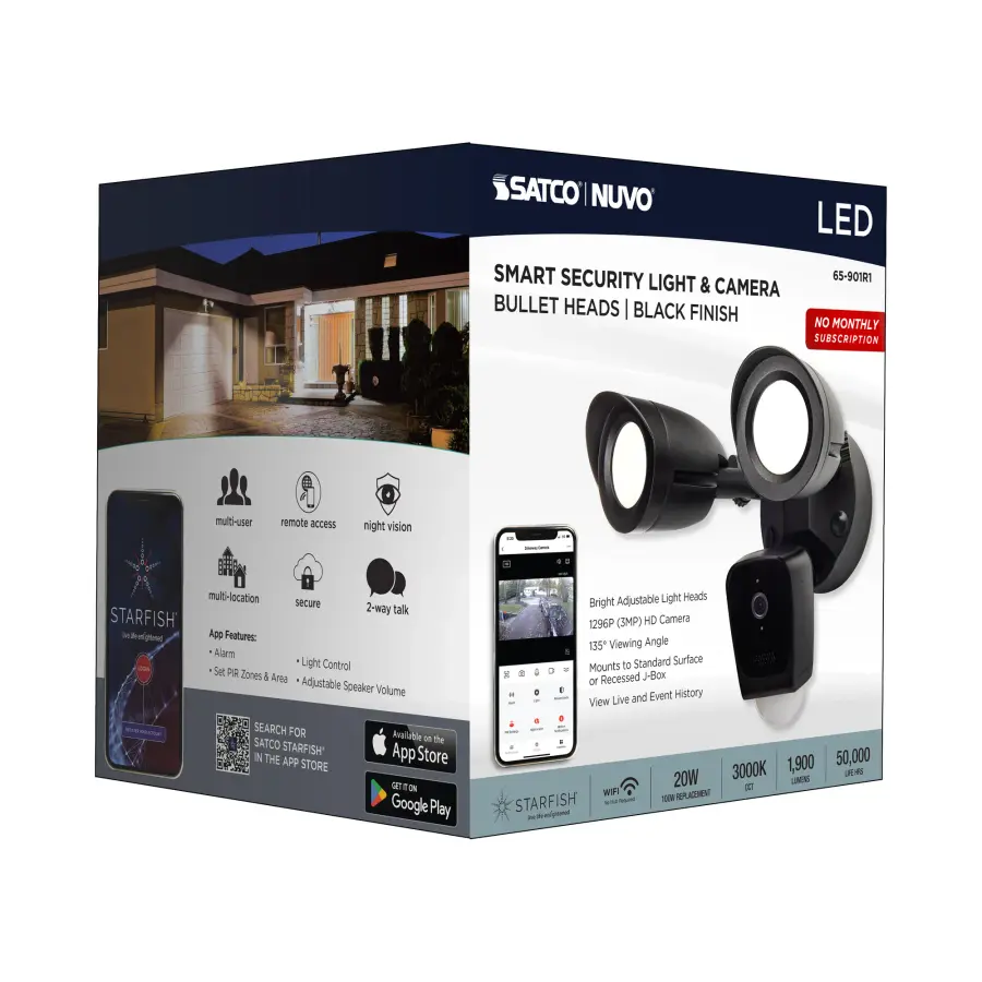 Starfish Smart Security Light with Camera - Image 12