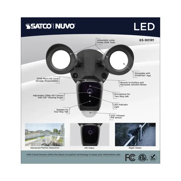 Starfish Smart Security Light with Camera - Image 8