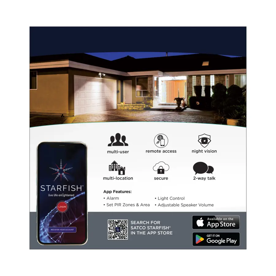 Starfish Smart Security Light with Camera - Image 9