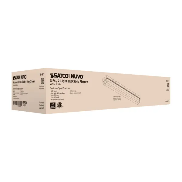 3-Foot Dual T8 LED Strip Fixture Channel - Image 13