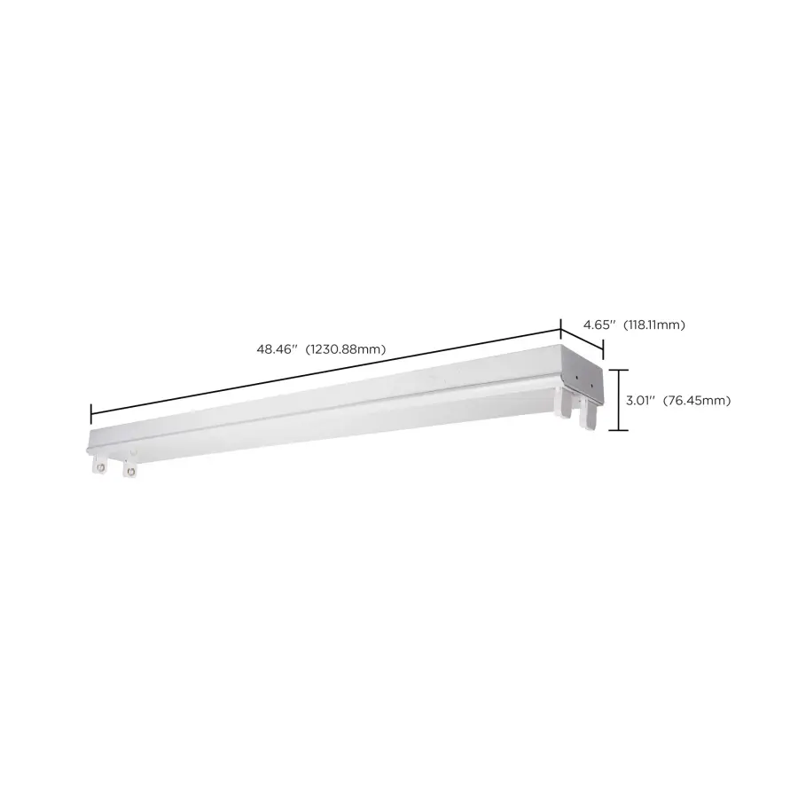 4-Foot Dual T8 LED Fixture Channel - Image 14