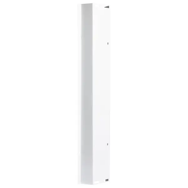 This add-on reflector enhances light output and efficiency for 2-foot dual T8 lamp fixtures. Designed for easy installation into existing fixture channels, it maximizes brightness in utility and commercial spaces. - alternate view