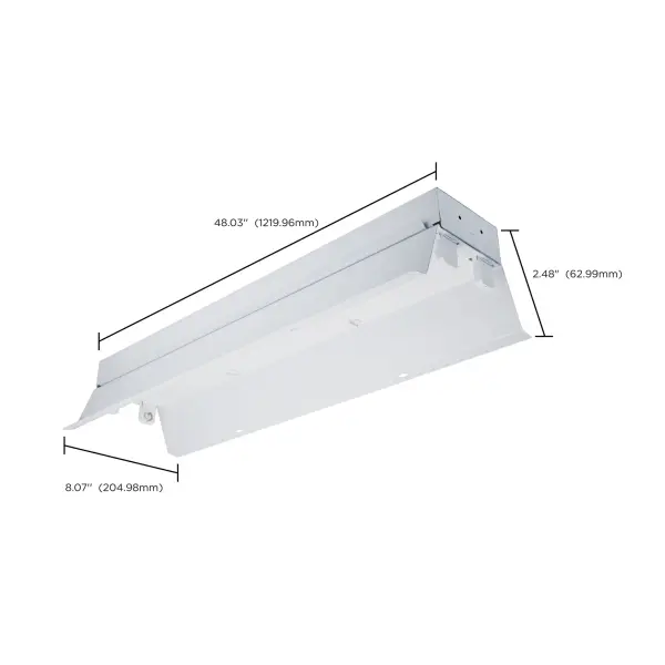 4-Foot T8 Dual Lamp Fixture Reflector Add-On - Image 4