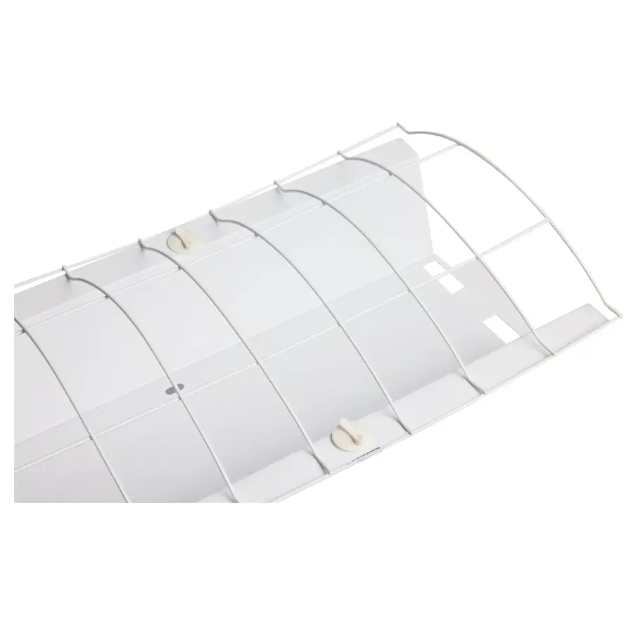 2-Foot Cambered Protective Cage for Dual T8 Fixture - Image 1
