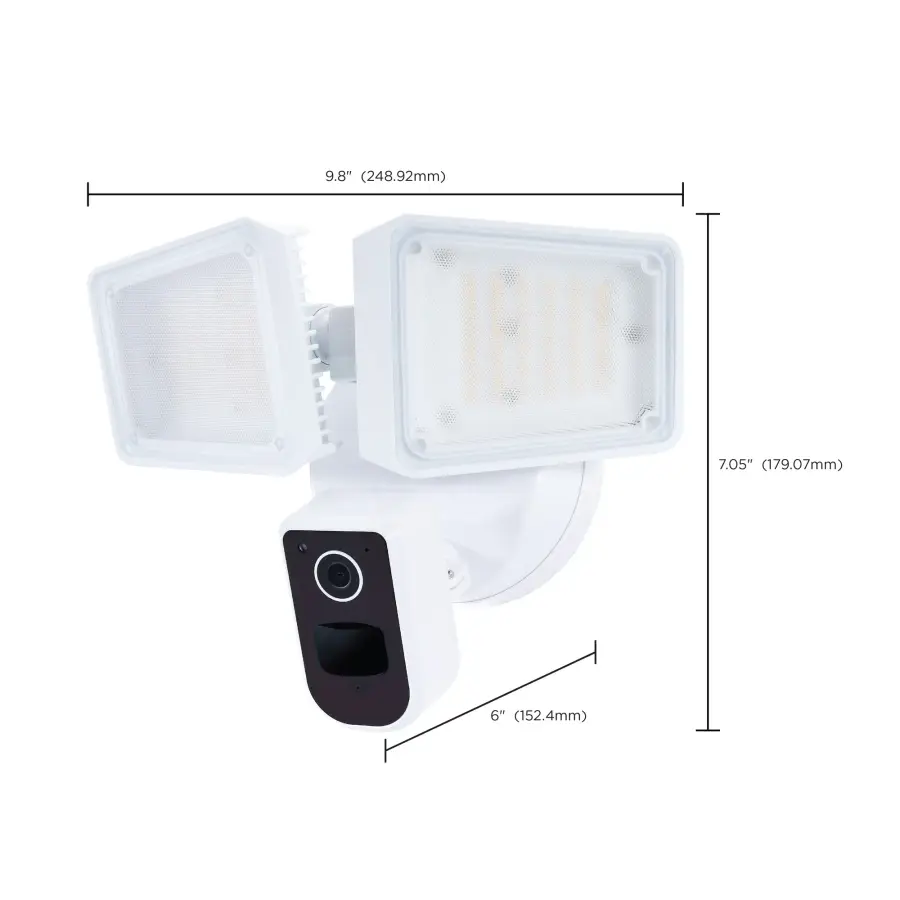 Smart Security Flood Light with Camera - 36W Tunable White - Image 17