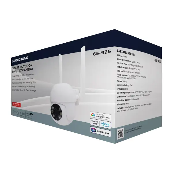 Starfish Smart Outdoor Pan & Tilt Security Camera - Image 13