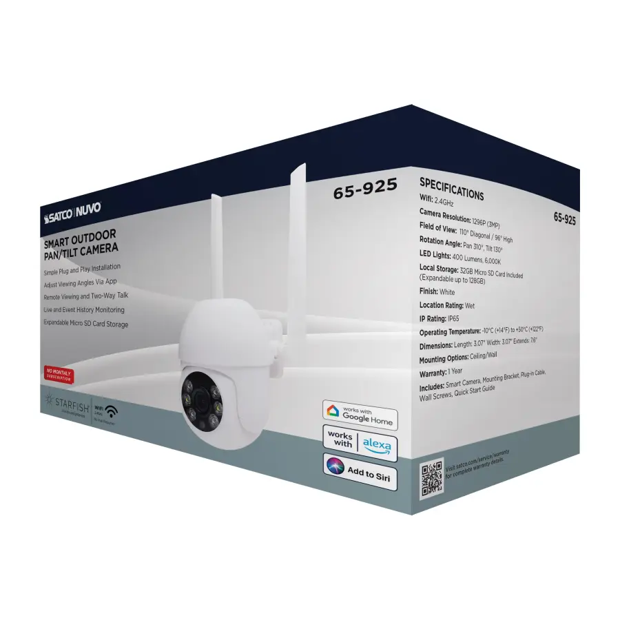 Starfish Smart Outdoor Pan & Tilt Security Camera - Image 13