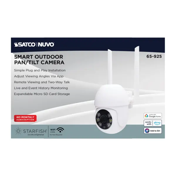 Starfish Smart Outdoor Pan & Tilt Security Camera - Image 9