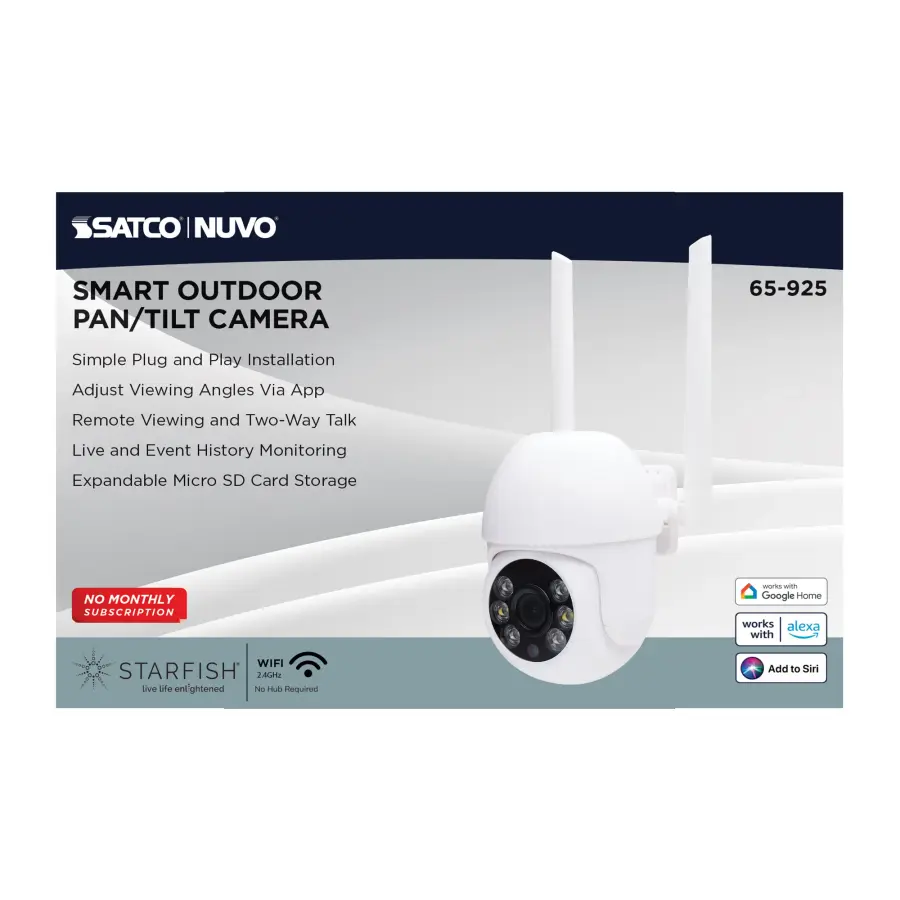 Starfish Smart Outdoor Pan & Tilt Security Camera - Image 9