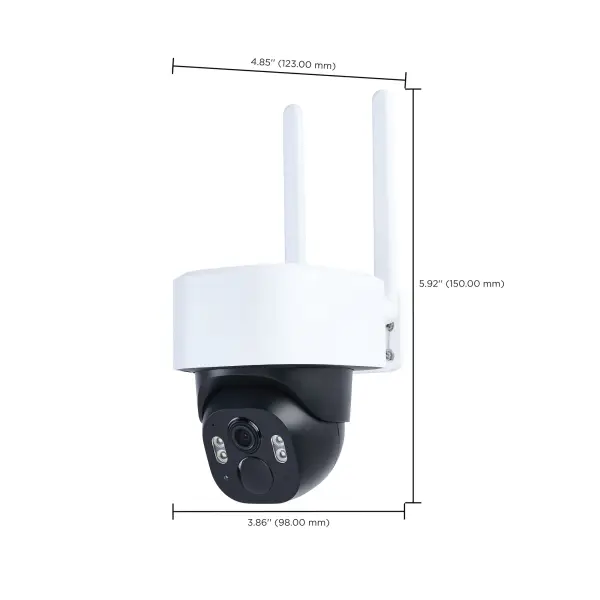 Starfish Smart Outdoor Pan & Tilt Security Camera with Solar Panel - Image 20