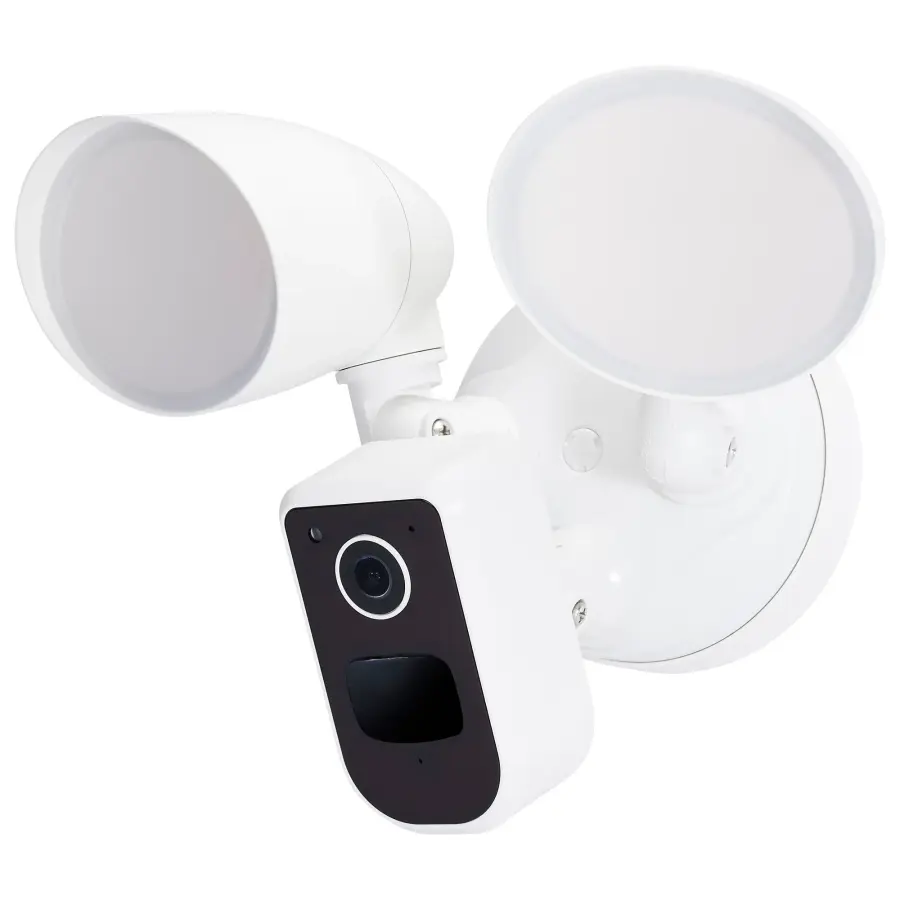 Smart Security Bullet Light with Camera - White - Image 2