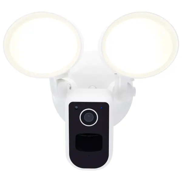 Smart Security Bullet Light with Camera - White - Image 3