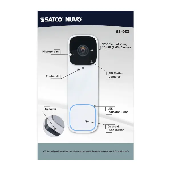 Starfish Smart Doorbell Security Camera with Chime - Image 17
