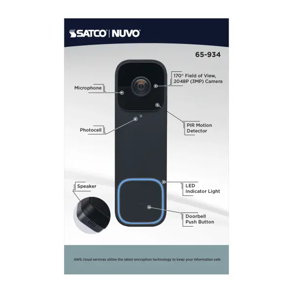 Starfish Smart Doorbell Security Camera with Chime - Image 17