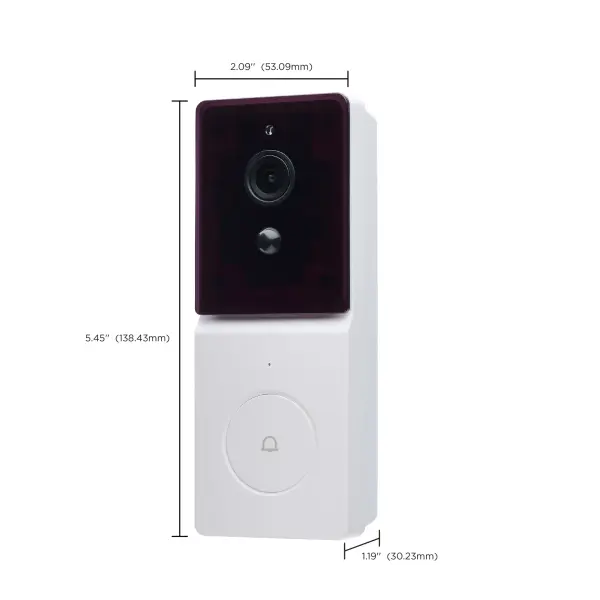 Starfish Smart Doorbell Security Camera with Chime - Image 18
