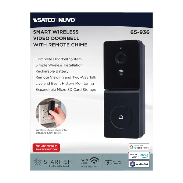 Starfish Smart Doorbell Security Camera - Image 12