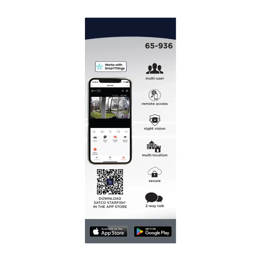 Starfish Smart Doorbell Security Camera - Image 15