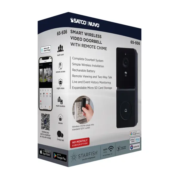 Starfish Smart Doorbell Security Camera - Image 17