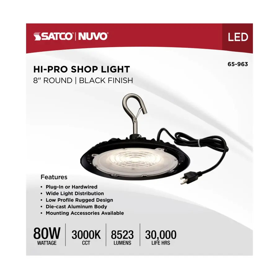 Hi-Pro LED Shop Light - 80W, 3000K - Image 12