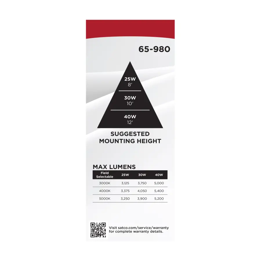 8.5" LED Field Selectable Canopy Fixture - Image 12