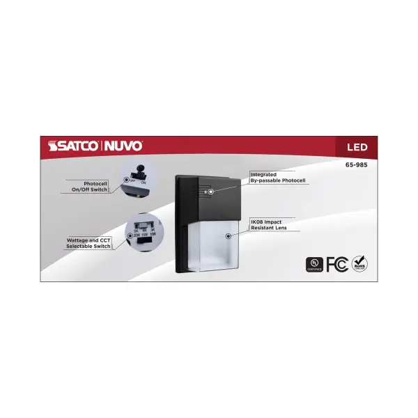 LED Entryway Wall Pack - Selectable Wattage & Color Temperature - Image 10