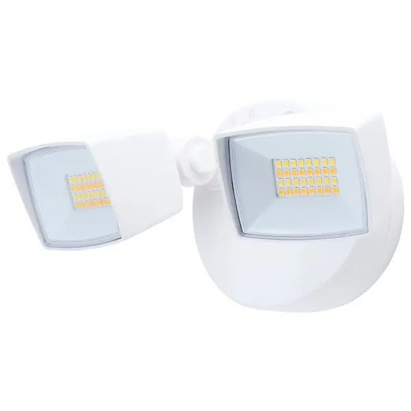 Dual Head LED Security Flood Light with Motion Sensor - Image 2