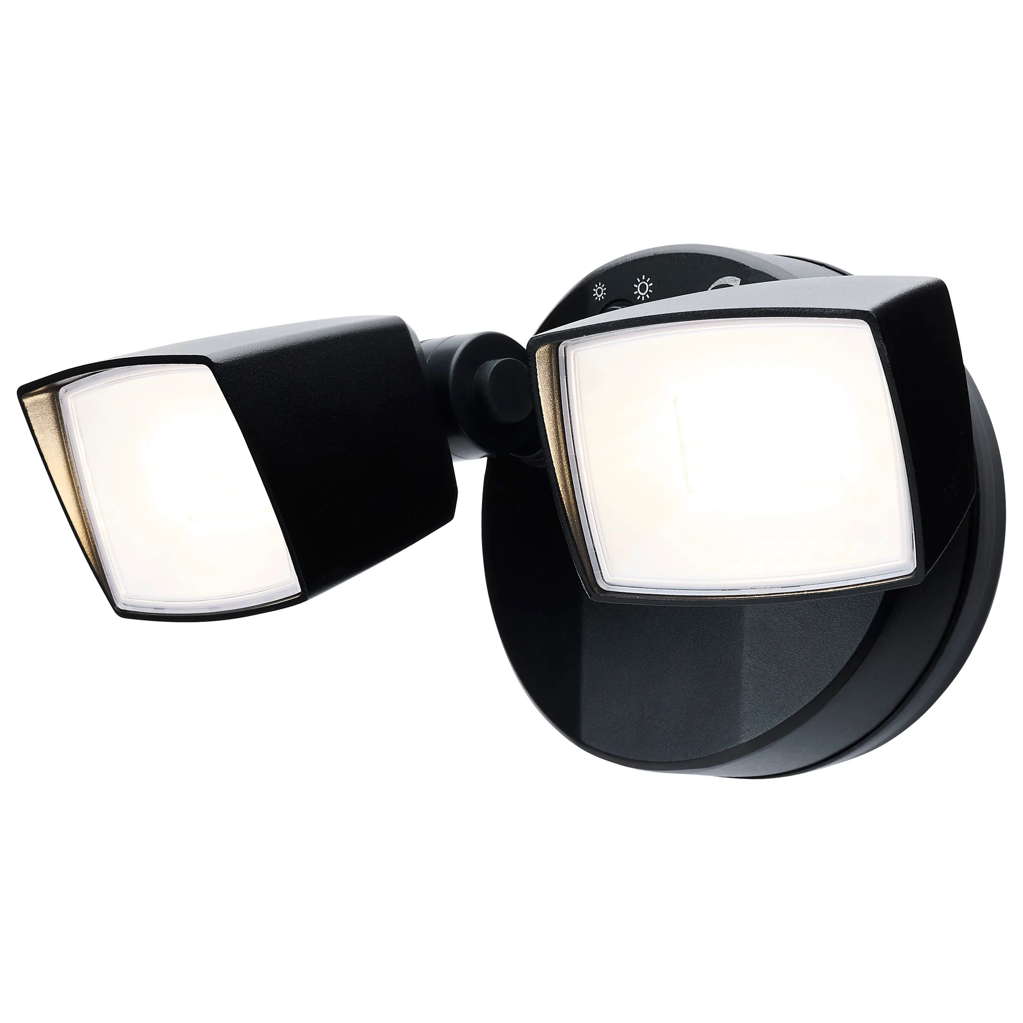 Dual Head LED Security Flood Light with Motion Sensor